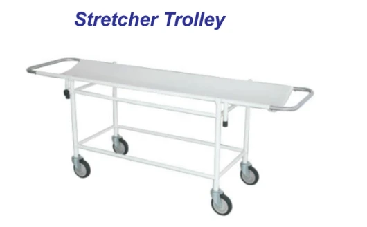 Stretcher trolley — catalogue photograph