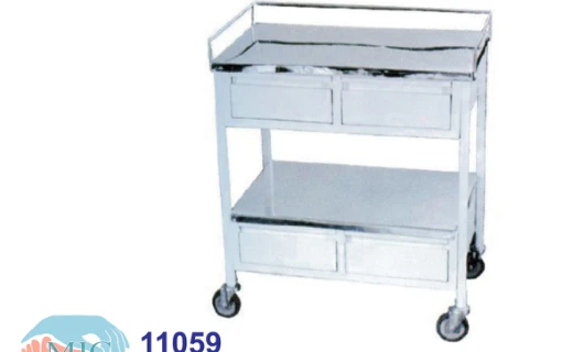 Instrument trolley — box type — catalogue photograph