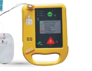 Automated external defibrillator — catalogue photograph